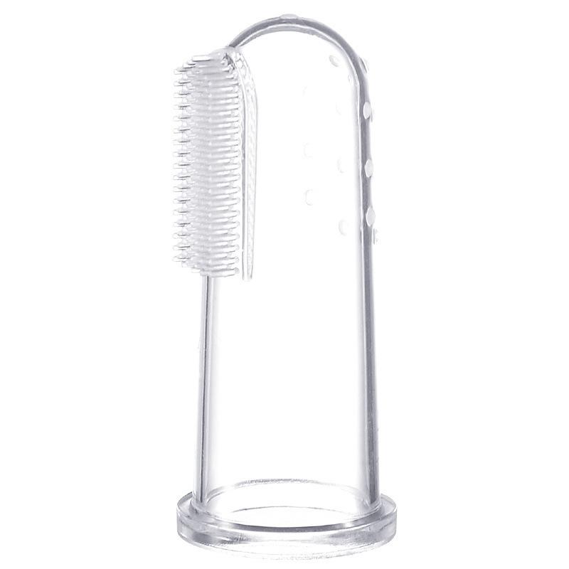 Cross-border Pet Finger Toothbrush Pet Toothbrush Silicone Toothbrush Puppy Cat Finger Set Brush Finger Pet Toothbrush