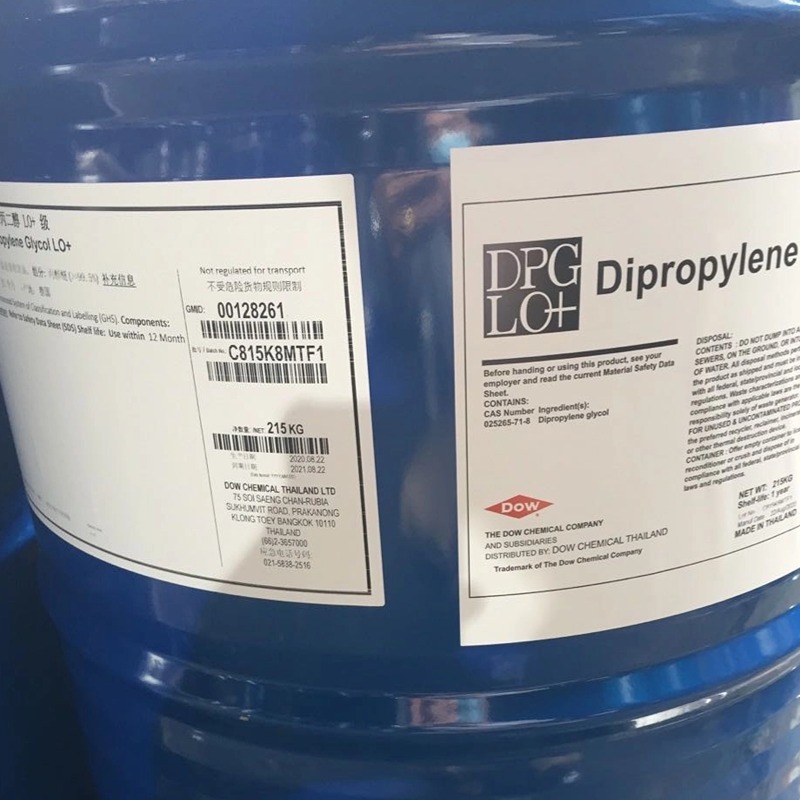 Dpg Dipropylene Glycol, Dipropylene Glycol, Moisturizer, Flavor and Fragrance Solvent, Ready for Supply