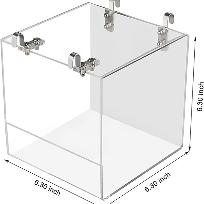 Factory direct bird bath tub acrylic bird with thick transparent external cross-border explosions in stock