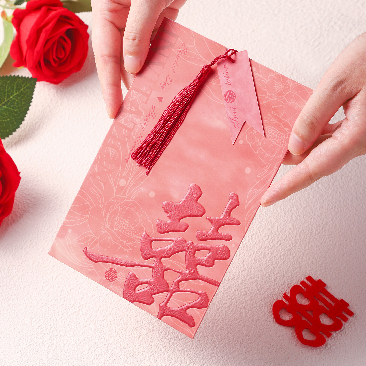 New 2025 Wedding Invitations, Wedding Invitations, Fresh Invitations, Tassels, Niche Accessible Luxury, High-End Printing