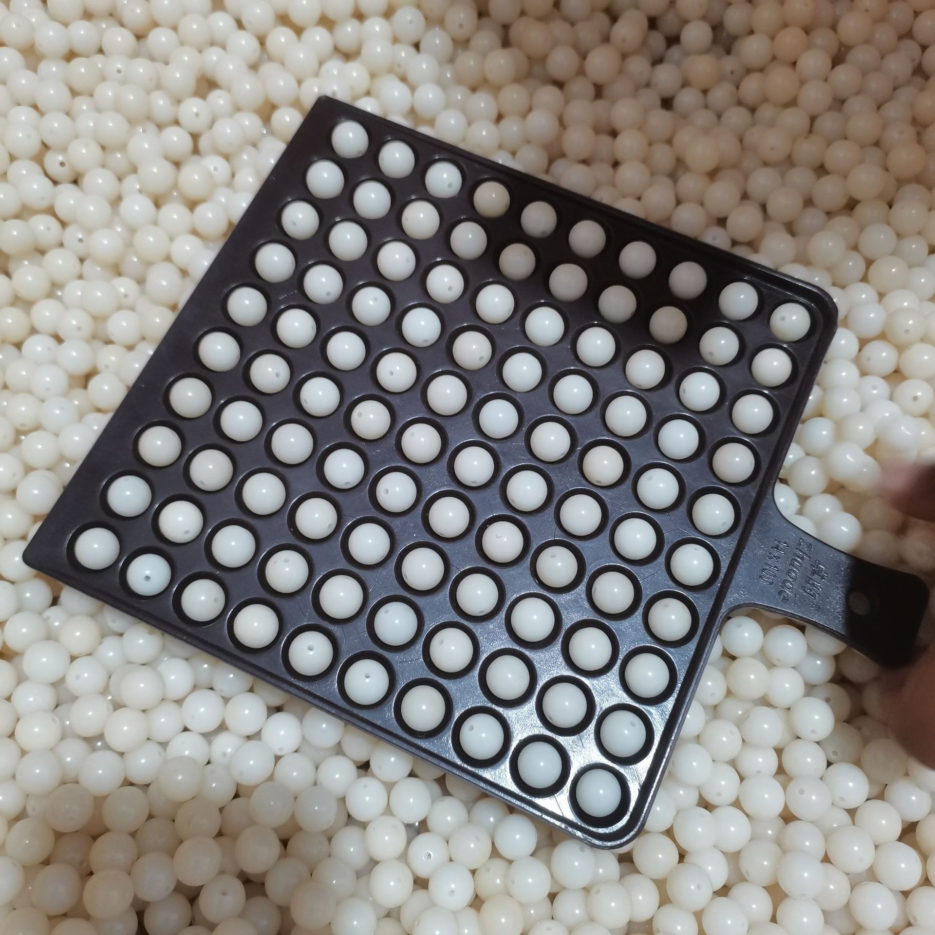 Natural white jade bodhi root loose beads wholesale white round beads DIY beads beads beads necklace bracelet with beads