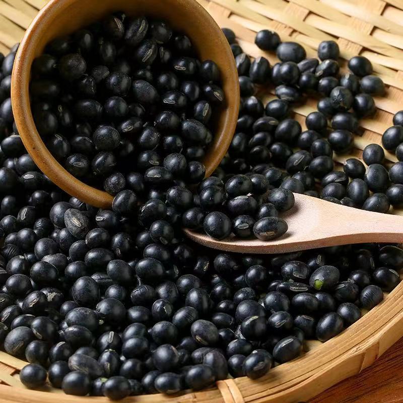 Northeastern New Black Beans with Green Hearts, Farm-Produced Non-Gmo Black Beans, Green Edible Coarse Grains and Beans