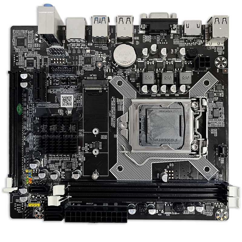 Wholesale New H81 Ddr3 Desktop Computer Motherboard Cpu Set 1150 Pin I3I5 4460 4590 I7