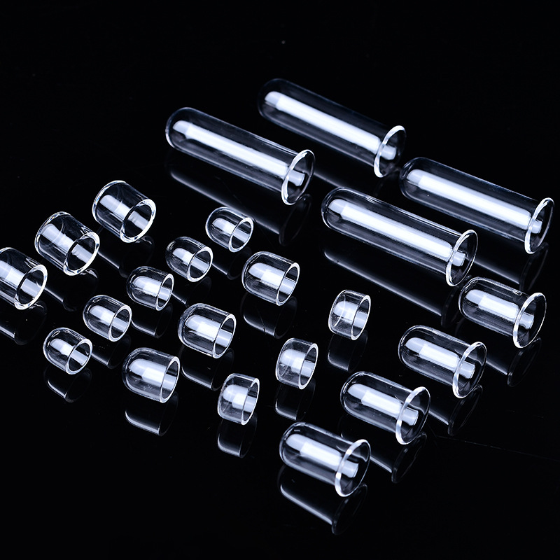 Quartz Glass Lampshade Uvc Sterilization Quartz Lampshade Transparent Ultraviolet Sterilization Lamp Lampshade