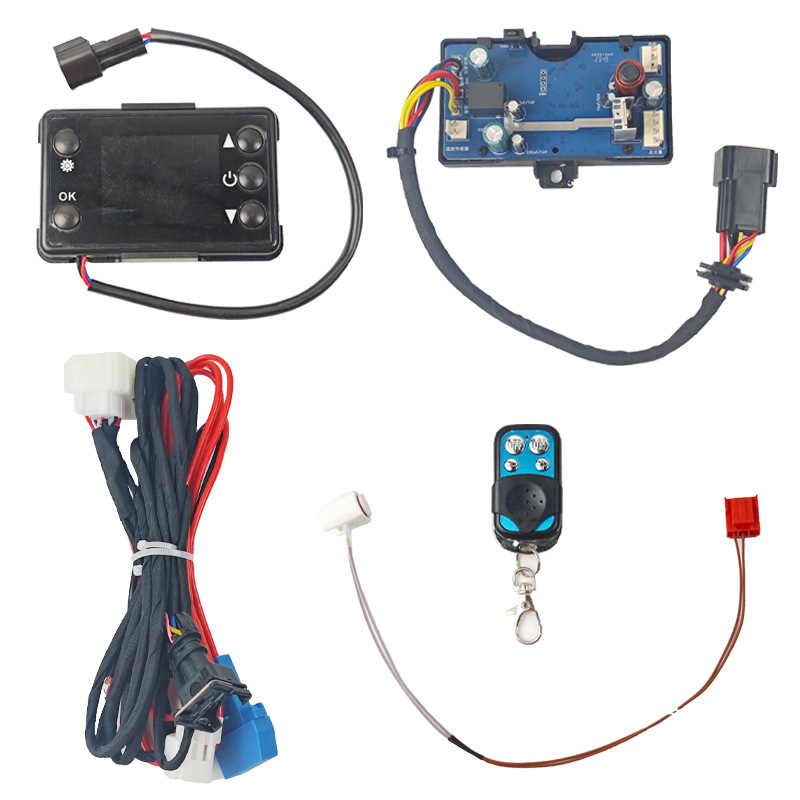 Parking heater foreign trade switch five-button switch 12v24v switch remote control steam warm switch led