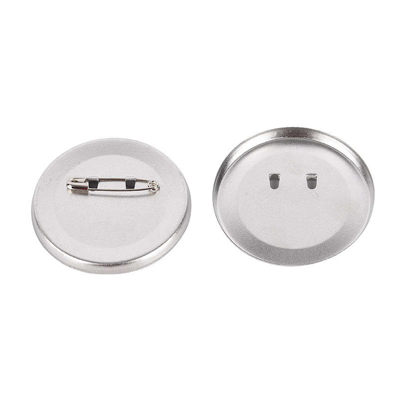 58mm Thickened Frosted Paperclip Base Badge Supplies with Elevated Base Pin Badge Machine Frosted Elevated Base