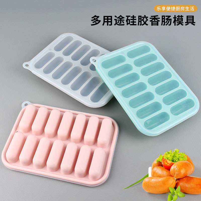 Силиконовая форма для сосисок, DIY форма для детского питания, форма для хот-догов