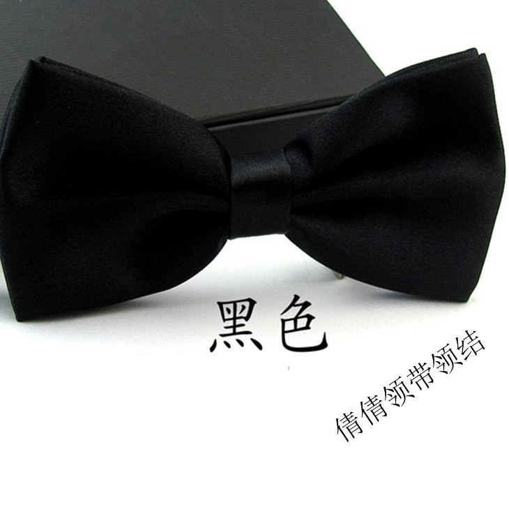 Korean Style Formal Bow Tie, Business Gentleman Bow Tie, Men's Solid Color Bow Tie, Wedding Bow Tie, Candy Color Dress