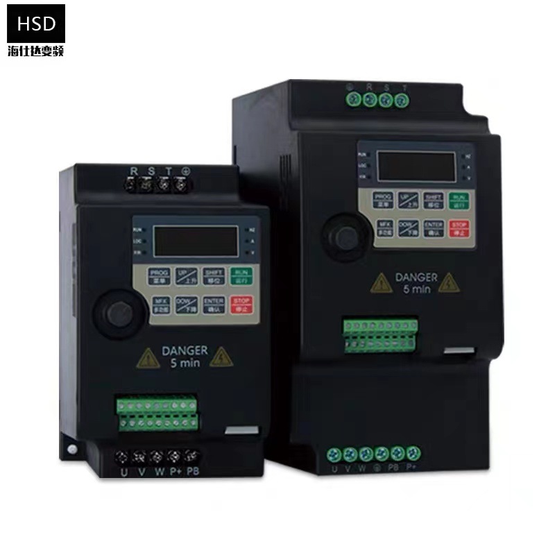 Haishida Universal Inverter Single-Phase 220V Three-Phase 380V 0.75/1.5/2.2/3/4/5Kw Speed Regulator