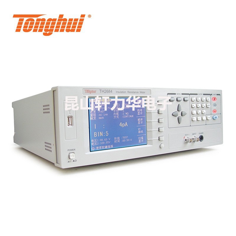 Changzhou Tonghui Th2683A/B High-Precision Insulation Resistance Tester Th2684A Resistance Tester