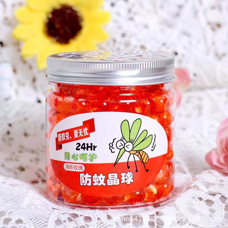 Meilekang anti-mosquito crystal ball fragrance anti-mosquito cream solid aromatherapy deodorant mosquito repellent air freshener crystal beads