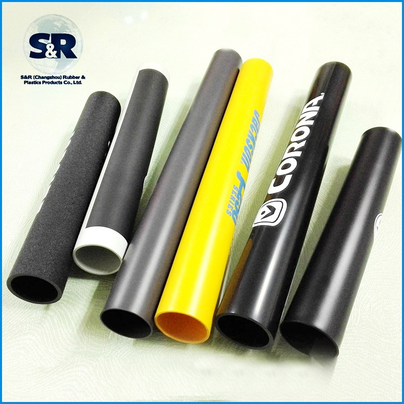 Фабричные настраиваемые перчатки с двойным покрытием, средний набор, ПВХ, пластиковая ручка, гладкая и рифленая резиновая ручка