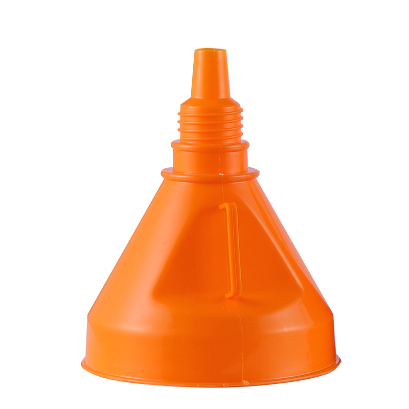 Factory direct supply car and motorcycle refueling funnel gasoline engine oil with strainer thickened plastic funnel 135mm black