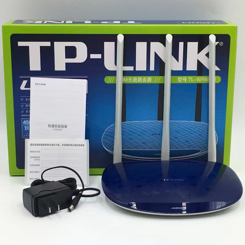 Router Tp-Link Tl-Wr886N Small-Sized Household Dormitory High-Speed Wall-Penetrating Smart Router