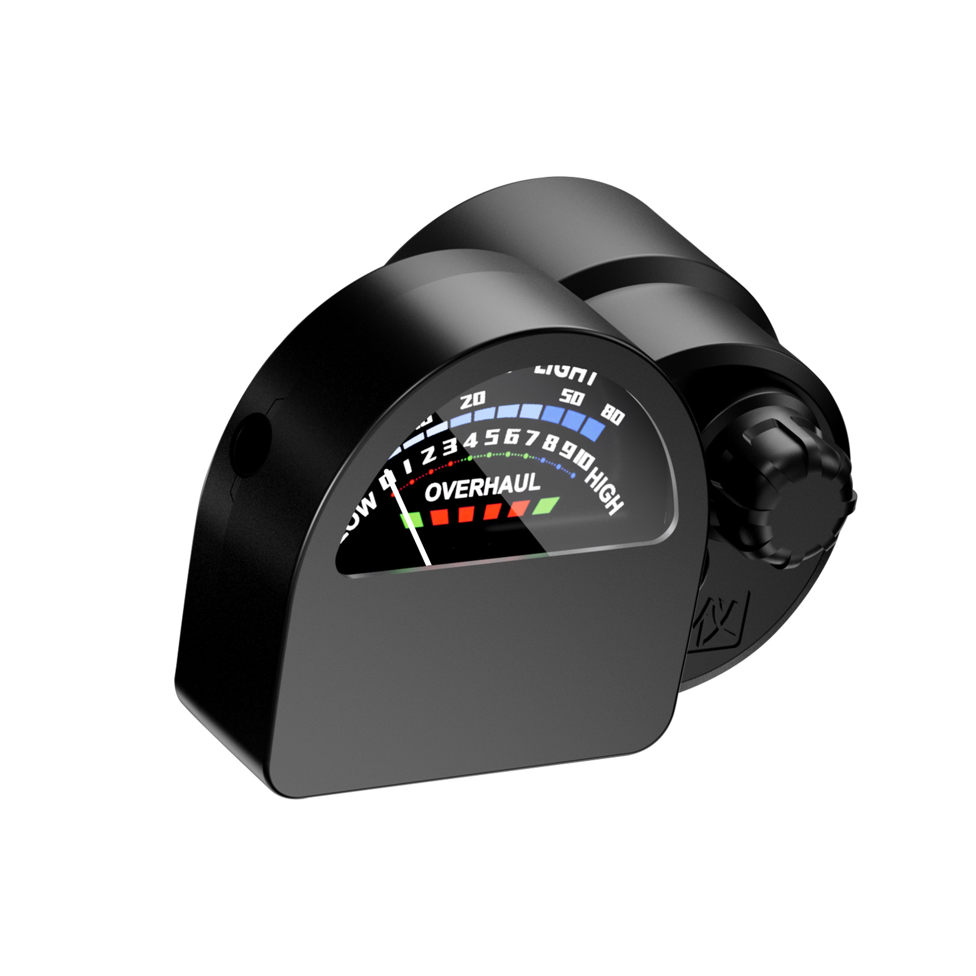 F01 Leak Detection Instrument Audio Sound Wave Display Detection Strength Scale Meter Audio Field Strength Visual Instrument