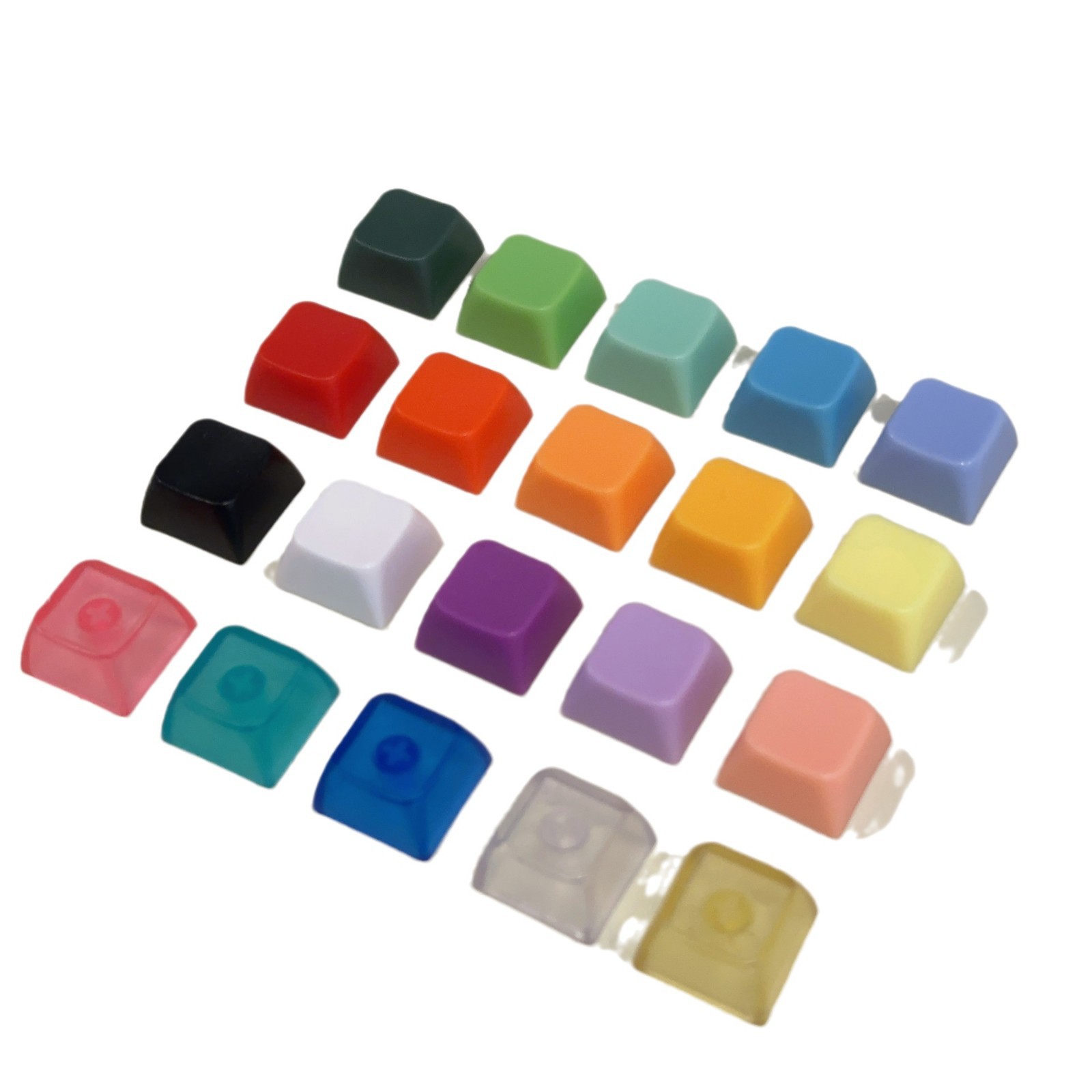 Abs/Pc Keyboard Keycap Silicone Cap Cat Paw Stone Scissors Rock Paper Scissors Butt Pinch Cute