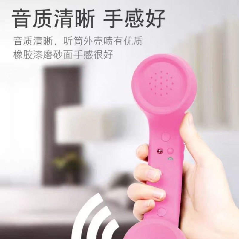 Type-C Direct Plug Mobile Phone Handset Microphone Headset Retro Telephone Landline Handle Handset C Port External Microphone