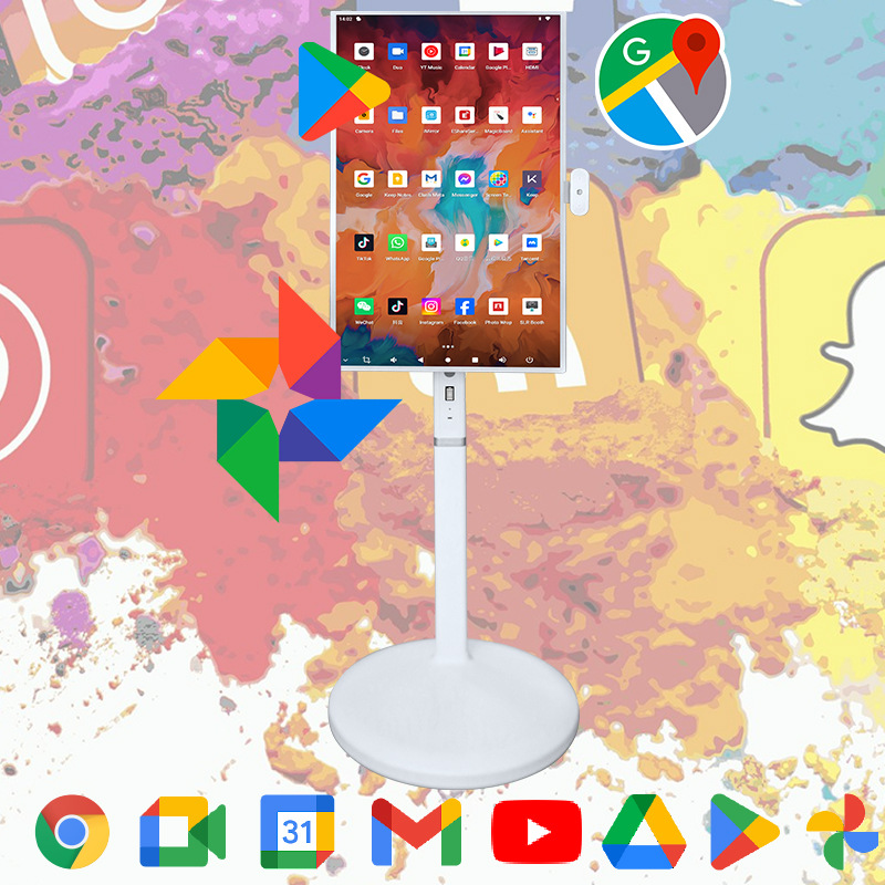 Christmas Hot Item, Best Friend's Machine with Flexible Screen, Ai Intelligent Q&A, Leisure and Entertainment, Home Fitness Teaching