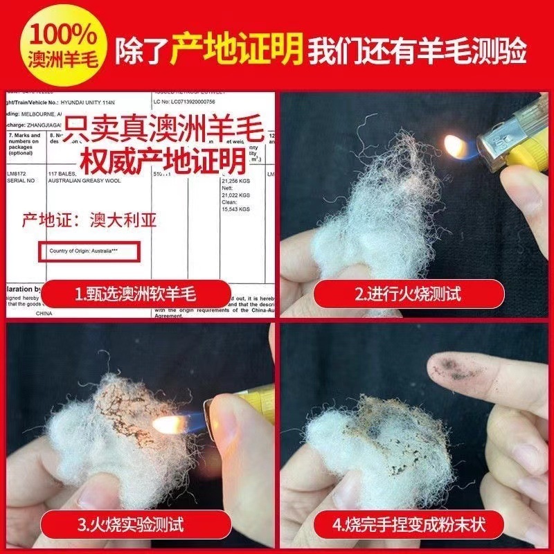 Australian Wool Mattress Upholstered Home Bedroom Winter Lamb Wool Blanket Winter Thickened Warm Pad Bed Mattress