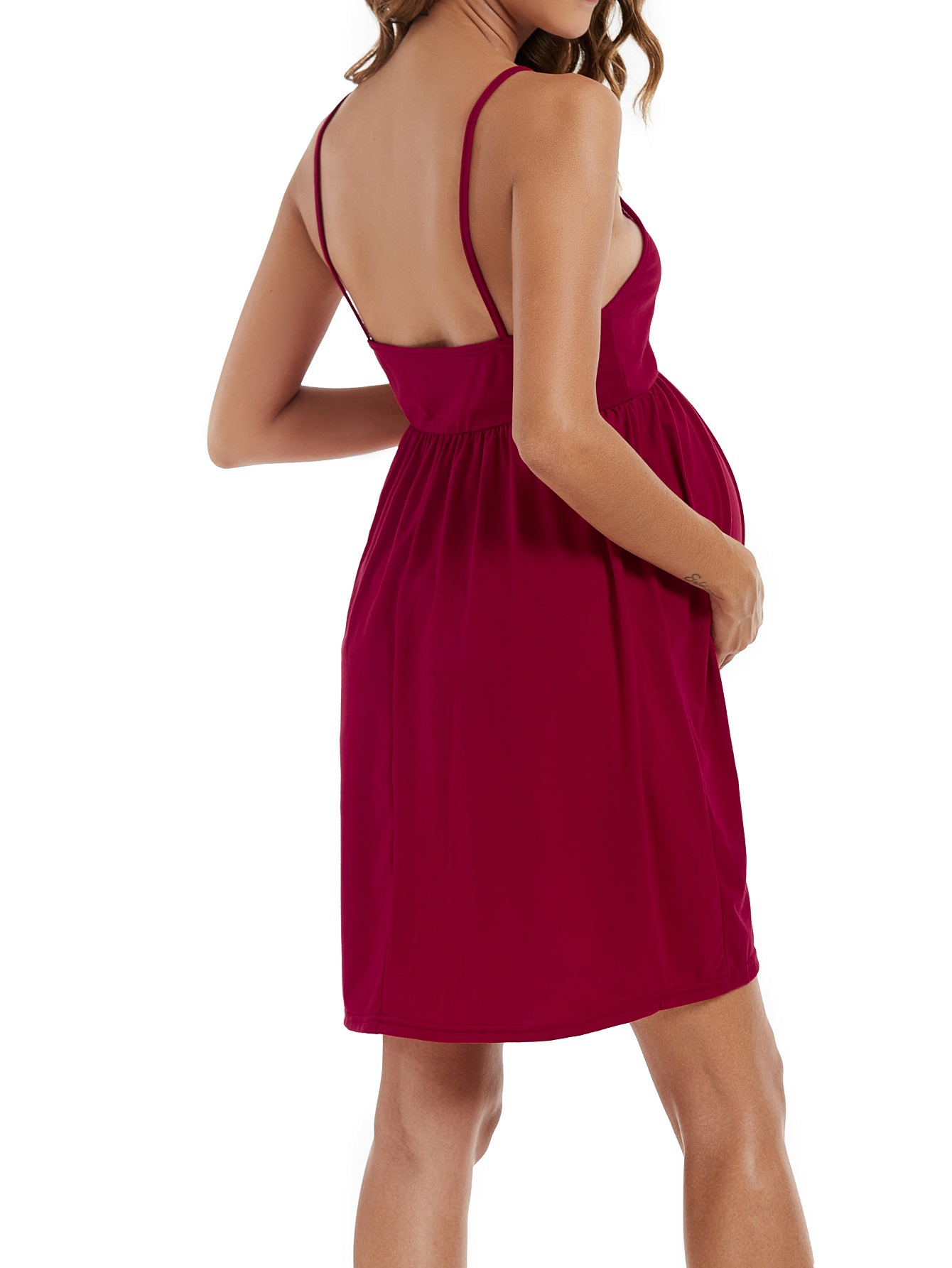 Independent Station AliExpress Amazon Hot Sale New Pregnant Women dress Strap Pregnant Women Skirt