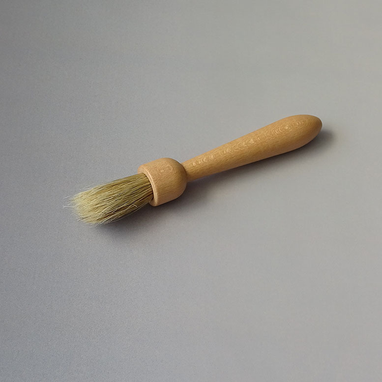 Hand-Cranked Coffee Grinder Brush Manual Grinder Wooden Handle Brush Coffee Machine Cleaning Brush Coffee Grounds Cleaning Brush