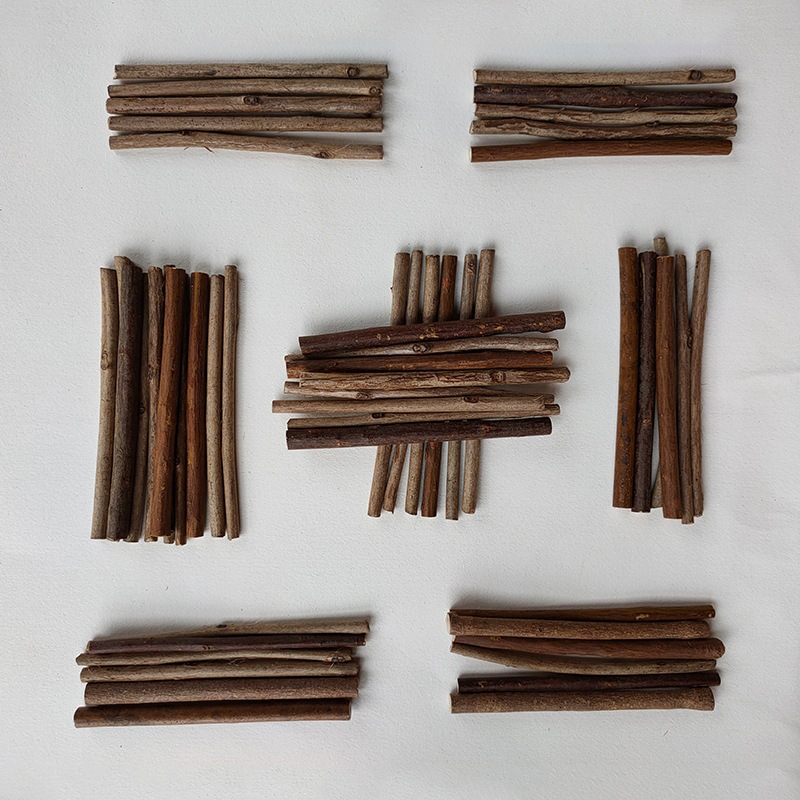 Branch decoration handmade dry branch creative DIY short wood branch decoration ornaments placed shooting branch manufacturers wholesale