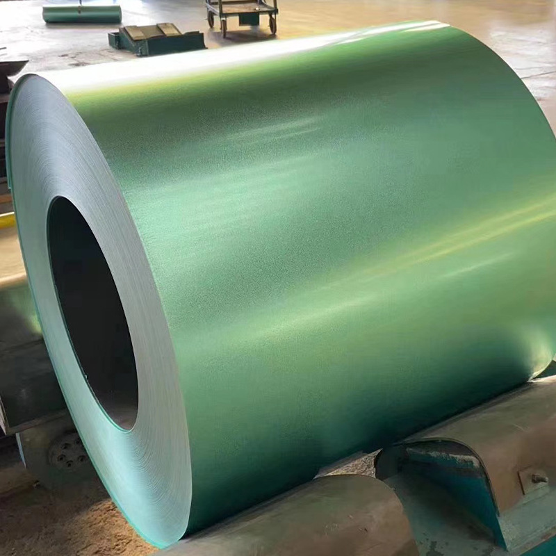 55% Aluminum-Zinc Alloy Steel Coil Galvanized Sheet Processing Hot-Dip Galvanized Coil Galvanized Iron Sheet Silicon-Zinc Layer Steel Al Hard High Strength