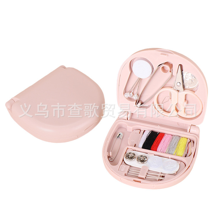 Nordic style mini sewing box portable small sewing kit sewing tool combination suit hotel supplies wholesale