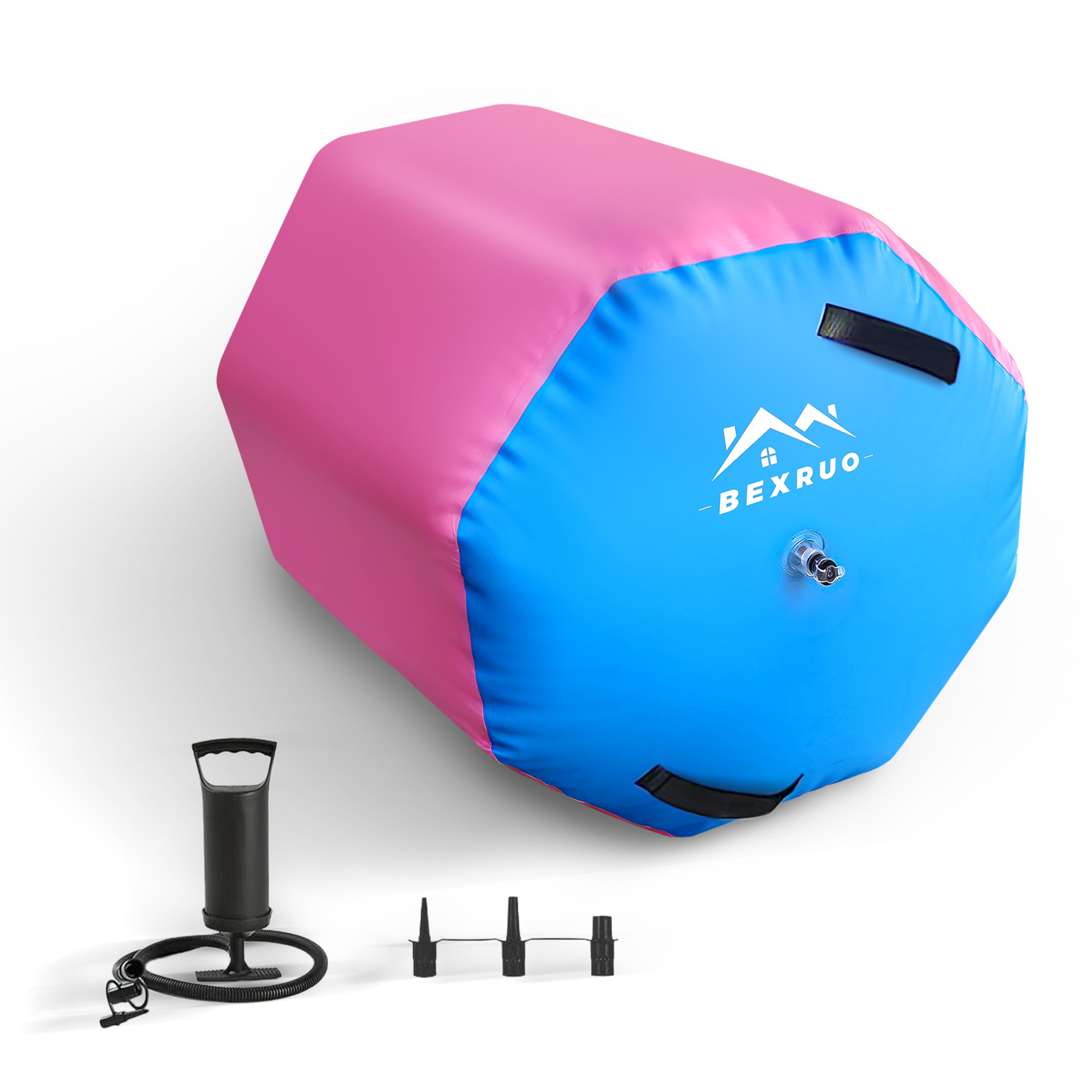 Надувной гимнастический мат для бэкфлипа, воздушный мат, воздушный барабан, катящийся мат, тренажер для прогибов, йога