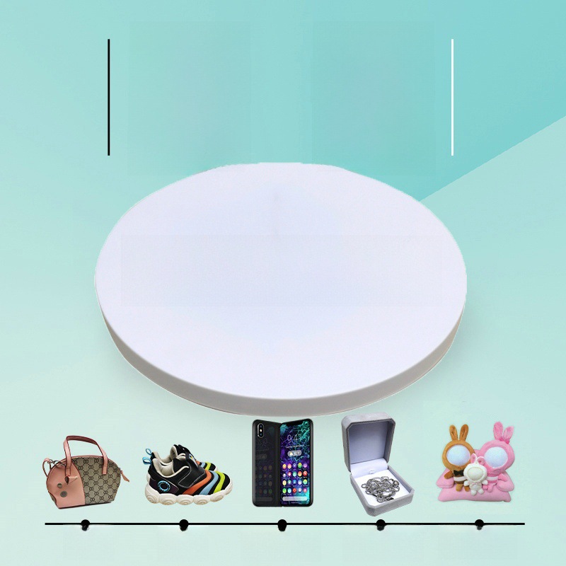 Electric turntable automatic rotation display stand live with goods jewelry hand-held products panoramic photo shooting video