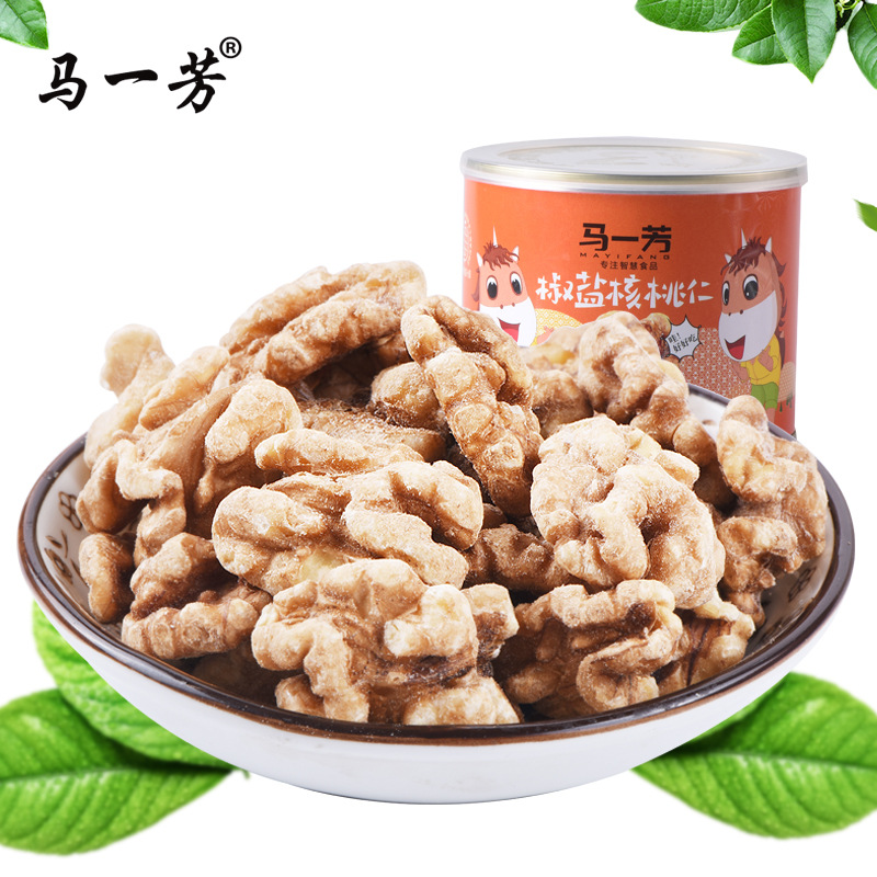 Ma Yifang Amber walnut kernel 100g canned sesame pepper and salt flavor factory wholesale and retail delivery