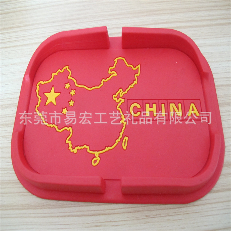 Manufacturer Supplies Cartoon Glue Pvc Soft Silicone Mobile Phone Holder Plastic Mobile Phone Holder Creative Mobile Phone Holder