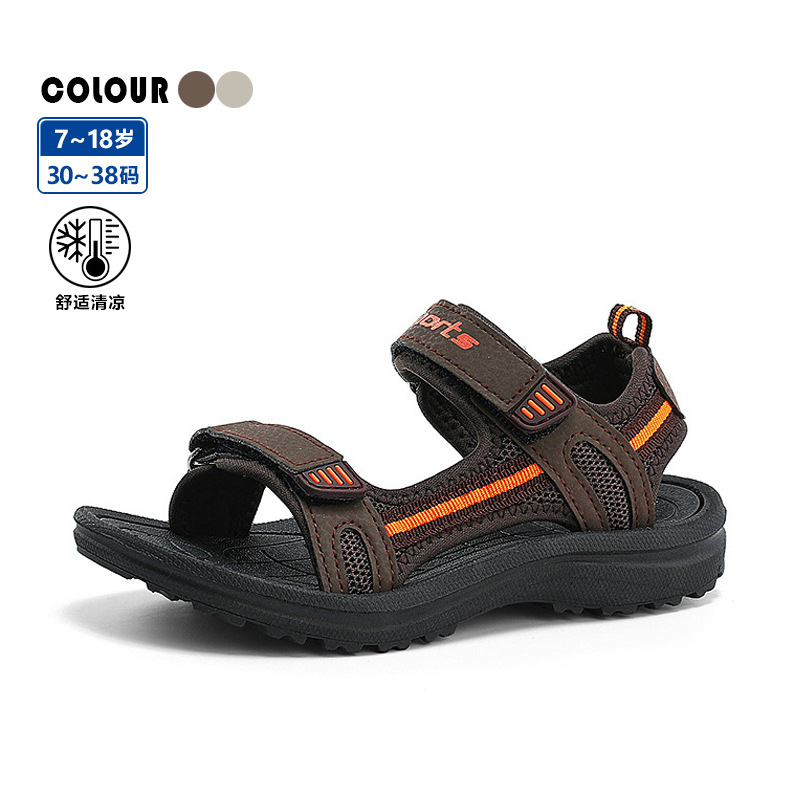 Кросс-Бордерные Детские Сандалии, Весенние Детские Обувь, Пляжная Обувь, Оптовые Большие Детские Модные Летние Обувь для Мальчиков, Фабричная Дропшиппинг