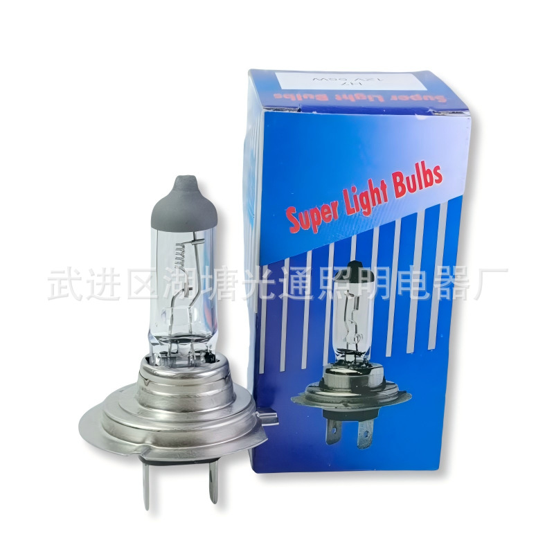 Factory direct genuine goods car headlight bulb halogen bulb long life clear light H7 24V70W