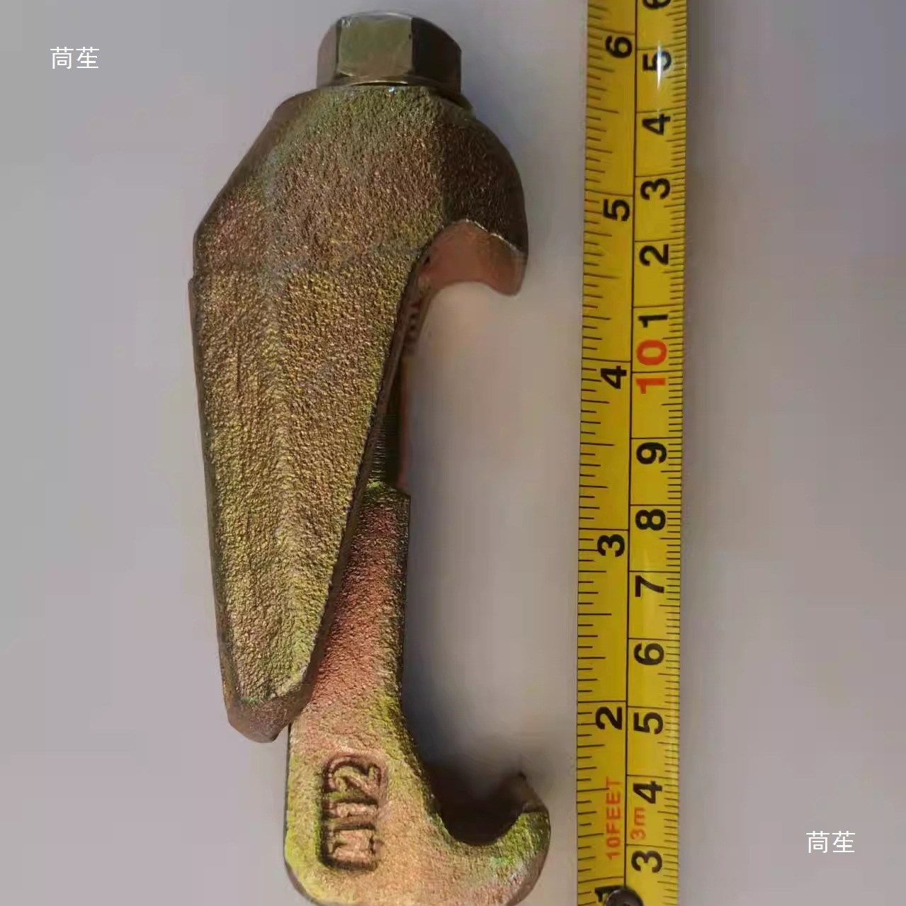 Enamel Reactor Clamp, Glass-Lined Tank Lid Clamp, Reactor Clamp, Forged Galvanized Reactor Tank Clamp