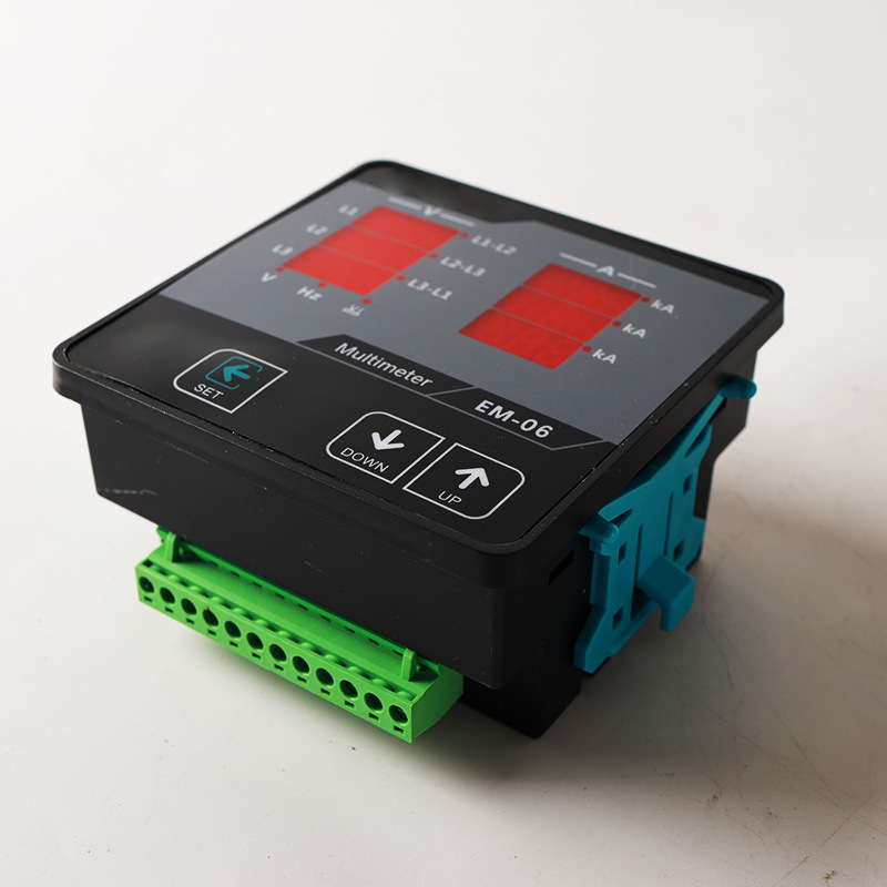 Three Phase Current and Voltage Meter