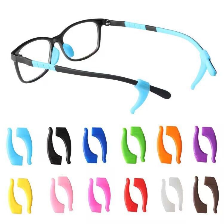 New glasses leg accessories non-slip fixed earmuffs medium glasses non-slip earhook earrest silicone sports anti-drop ear hook