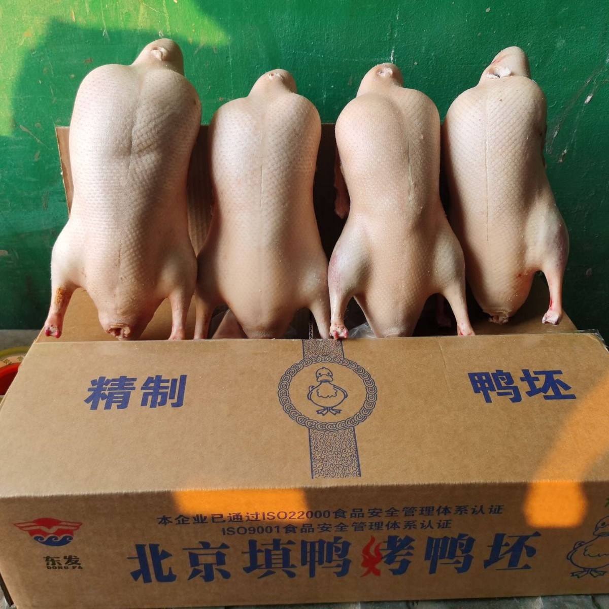 Source Factory Direct Delivery of 4 Pieces of Frozen Wholesale Cherry Valley Duck Embryos