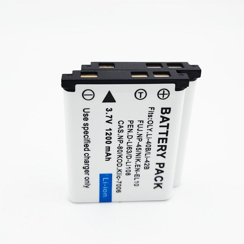 For Fuji FNP-45 Li-42B EN-EL10 CNP-80 K7006 Dli63 Digital Camera Battery