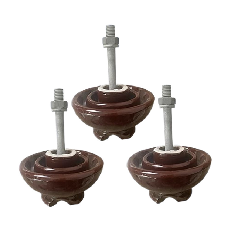 Pin Type Insulator P-6T P-10T P-15T P-20T High Voltage Line Porcelain Bottle Pin Type Porcelain Bottle Pq-10T