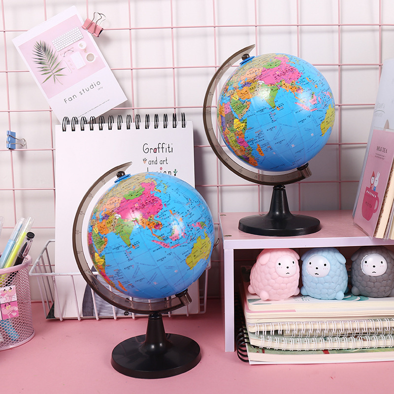 Globe Ornaments Student Gifts J Stationery Model Chinese Standard Geography Teaching Ornaments Kidsren's Learning Supplies
