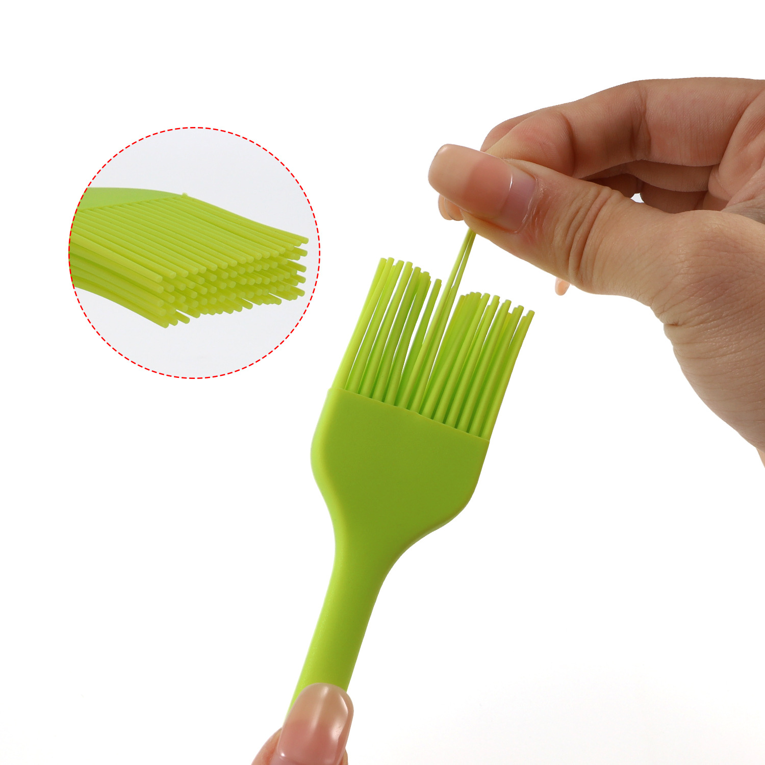 Baking Tools BBQ Barbecue Brush Cake Barbecue Cleaning Brush Brush Sweep small size All-in-One Silicone Oil Brush