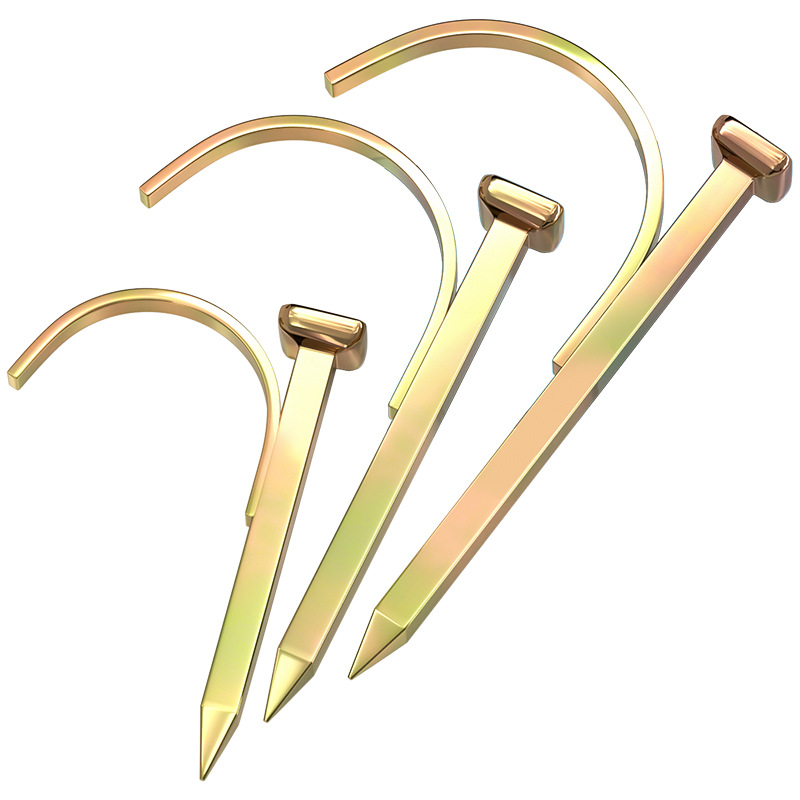 Water pipe hook nail fixed pipe nail PVC pipe PPR pipe nail cement steel nail into the wall hook nail iron pipe U-shaped pipe code