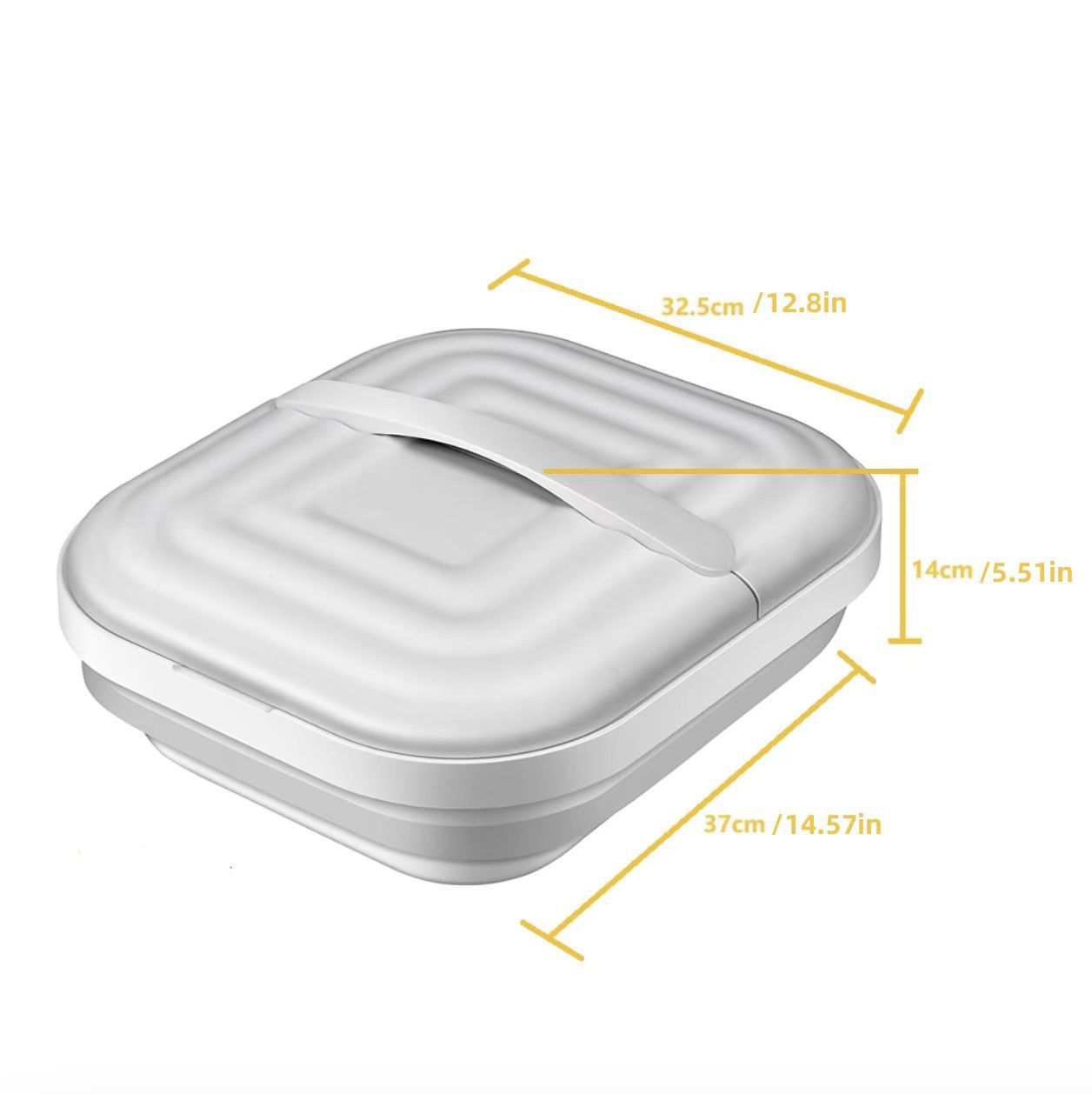 Cross-Border One-Click Start Constant Temperature Heated Foot Bath Bucket Foot Bath Portable Massage Foot Bath Home Folding Foot Bath