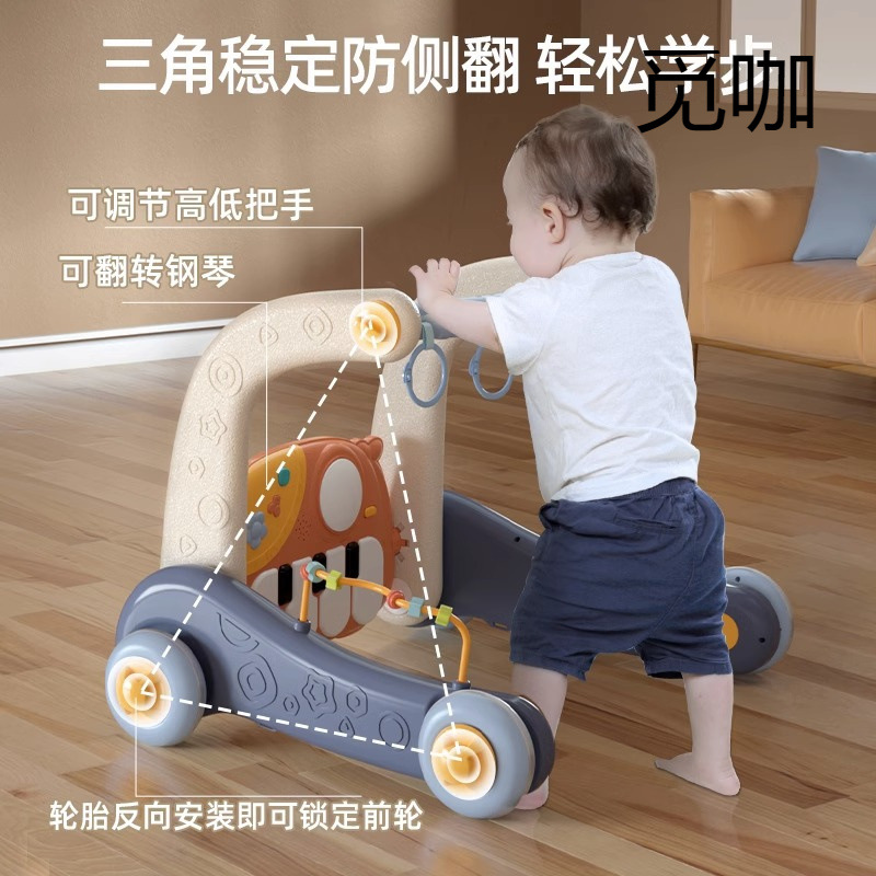 Live Stone Baby Fitness Stand Pedal Piano Newborn Gift Baby 3-6 Months and Above 0-1 Years Old Educational Early Education
