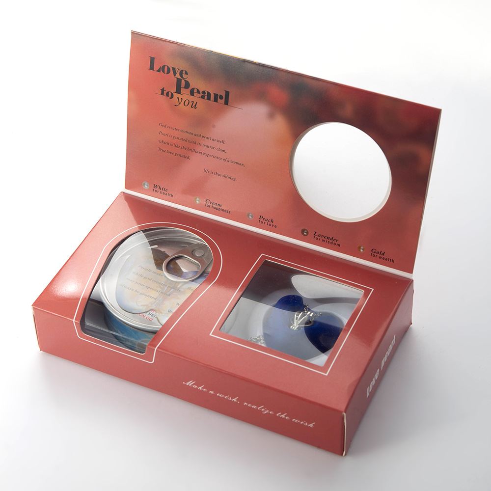 Pearl Clam Pendant Necklace Couple Creative Gift DIY Pearl Necklace Valentine's Day Gift for Friends Jewelry