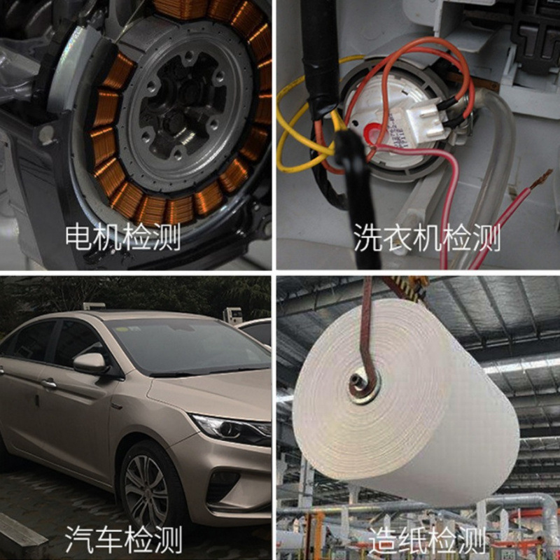 Orange Digital Laser Tachometer Handheld Digital Display Tachometer Laser Speed Meter