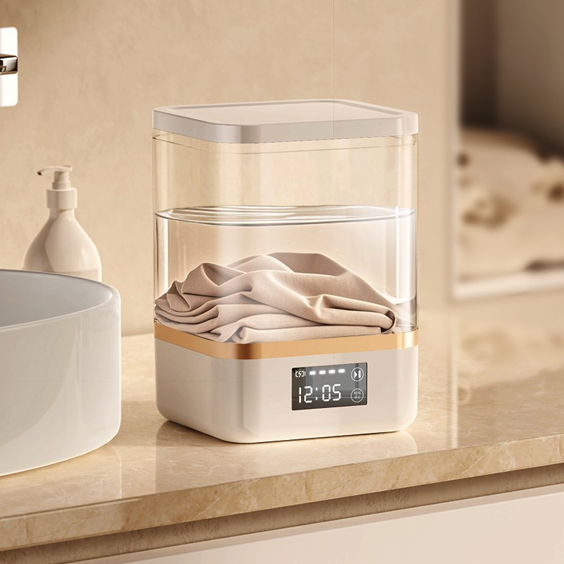 Household Small Washing Cup Student Dormitory Underwear Socks Mini Washing Machine Portable Fully Automatic Washing Machine