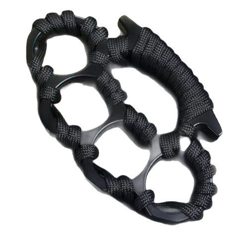 Four-finger tiger iron fist self-defense defense finger buckle tiger finger broken window hand brace finger tiger student version anti-wolf tip life-saving