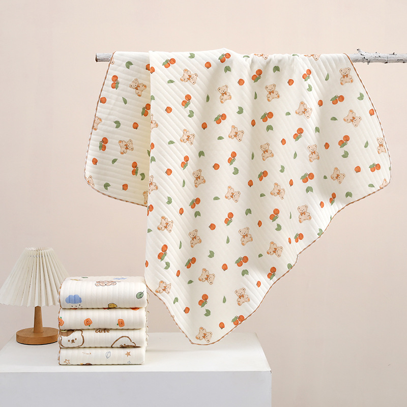 Новое бежевое стеганое хлопковое сумка однослойная вязаная детская сумка осень-зима утолщенная для новорожденных в родильном зале